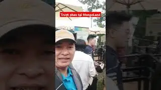 Xếp hàng chờ trượt phao tại MongoLand #nguyentai1001
