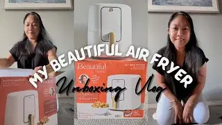 Unboxing Beautiful 3 Qt Air Fryer from Drew Barrymore&rsquo;s Beautiful Kitchenware (Tagalog and English)