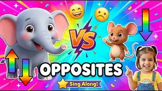 The Opposite Song | This Is Big Big Big, This Is Small Small Small | Opposites Song for Little Ones