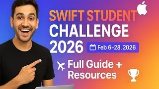 Apple Swift Student Challenge 2026 &mdash; Full Guide in Hindi | Apply Now & Win a Trip to Apple HQ!