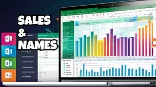 TOP & BOTTOM SALES,REMOVE DUPLICATES,SPLIT NAMES,SCREENSHOT DATA INTO EXCEL!COLUMN WIDTH #excel #ai