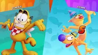 Request:Garfield Vs CatDog|Nickelodeon All-Star Brawl