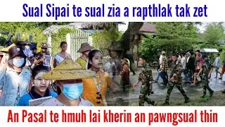 Hmeichhia 30 a ruala pawngsual an ni/Chhungkaw pakhat an thi vek/PDF ten Drone an hmang thiam ta hle