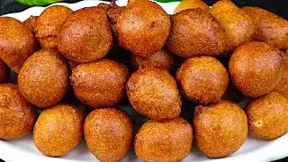 மூன்றே பொருளில் டீ கடை ஸ்பெஷல் இனிப்பு போண்டா/ bonda recipe in tamil/evening snacks recipe in tamil