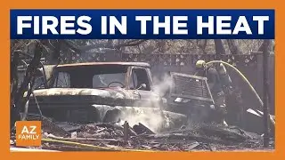 How extreme heat impacts fire crews in Phoenix