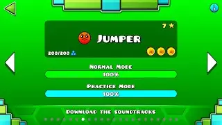 Geometry Dash - Jumper - 100% - (4K 60FPS)