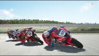 XAVI VIERGE VS NICOLO BULEGA | WSBK MOST CZECH | SBK 24 GAMEPLAY REPLAY