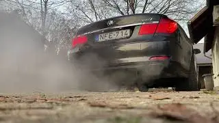 BMW F02/F04 750Li Cold Start ActiveHybrid 7