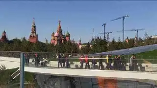 El milagro de un parque frente al Kremlin