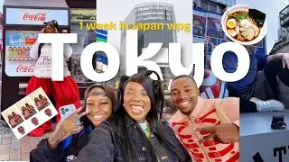 TOKYO VLOG | THRIFTING + AMAZING FOOD | SHOPPING | COME TO WORK WITH ME 