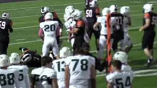 Milton Black Panthers vs Lewisburg Green Dragons Varsity Football Game 7 Win 52 14