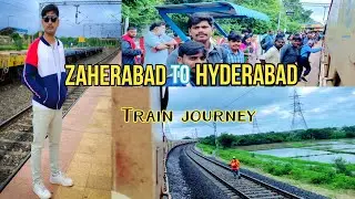 Zaherabad to Hyderabad train journey