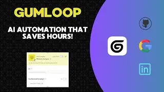 Gumloop AI Automation: Instantly Find LinkedIn Profiles from GitHub - No Coding Skills Needed!