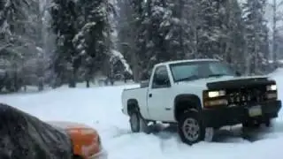 packing snow