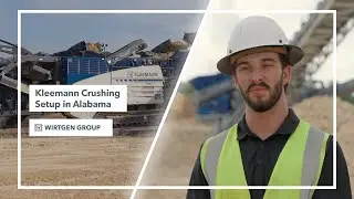 Jobsite Report: Crushing Lime Rock with Kleemann MR 110 Zi EVO2 and MSS 802i in Alabama