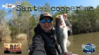 Santee cooper kayak Bass fishing Hobie BOS & QCKBF