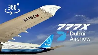 360&deg; Boeing 777X Walkaround