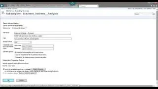 SSRS Reporting services Subscription