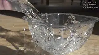Sony RX0 mk II 1000fps 40x Super Slow Motion Test Shots