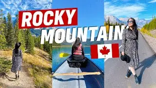 A região mais INCRÍVEL do Canadá! Vlogão de viagem: Rocky Mountains 🇨🇦