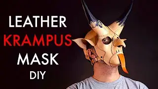 Krampus Mask - Tutorial and Pattern Download