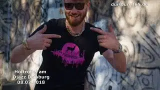 Hoftroedel am Djaezz Duisburg   Eindruecke vom 08 07 2018
