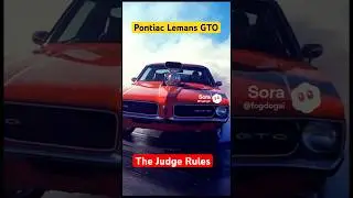 Pontiac Lemans GTO Test Track Burn Down #musclecar #hotrod #racing #shorts #blower #classiccars #fyp