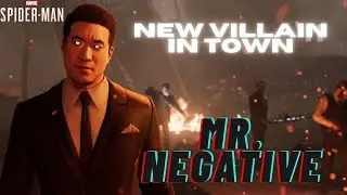 There is a New Villain in Town | Mr. Negative kills Miles Morales Father | Marvel Spiderman 2018