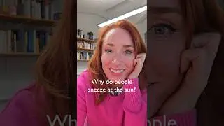 Почему люди чихают на солнце?