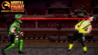 Mortal Kombat Legacy Kollection &ndash; Геймплей за Рептилию | MK2 SNES (2026)