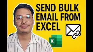 How to Send Email from Excel using VBA (Part 14) - नेपाली Tutorial