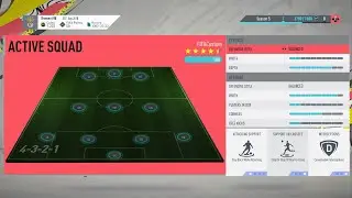 FIFA 20 ULTIMATE TEAM 4-3-2-1 CUSTOM TACTICS