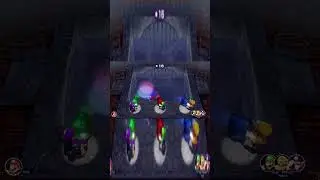 Spotlight Swim Minigame- Mario sticks to the edges