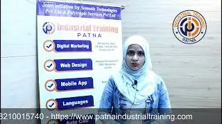Nafisha PIT student did ASP .net Course in Patna