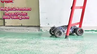 VRX Cobra (RH818) Durability Test: New vs. Old Suspension Arm Material!