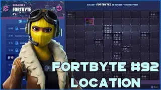 Fortnite Fortbyte #92 location