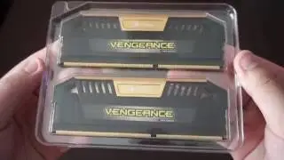 Unboxing RAM Corsair Vengeance Black & Vengeance Pro DDR3 PC12800