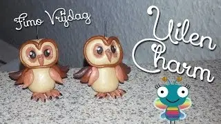 Fimo Vrijdag #1, Diy Uilen Charm Schattige Uil Zelf Kleien Van Polymeer Klei