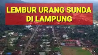 BENTANG ALAM TRIBUDI SYUKUR KAMPUNG TRANSMIGRAN ASAL TASIK DI LAMPUNG BARAT