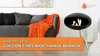 How to use a Cocoon Fires manual bioethanol burner