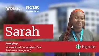 NCUK International Study Centre Student Success Story: Sarah