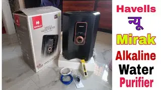 Havells water purifier | Mirak alkaline | Unboxing #havells 