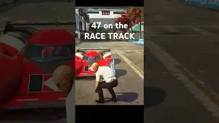 47 Hits the Track! 🏎️ Miami #gaminggold #gaming #hitmanagent47