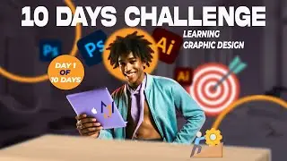 DAY1 OF 10 DAYS CHALLENGE LEARNING GRAPHIC DESIGN | CHALLENGIGA 10KA MAALIN BARASHADA GRAPHIC DESIGN