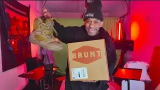 Eating dinner/unboxing Brunt WorkWear Gift