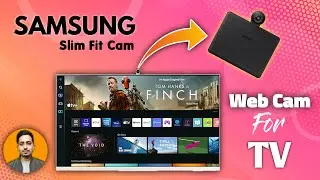 Samsung Slim Fit Cam || Webcam For Samsung Smart TV || Unboxing & Review 2022