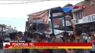 DINAS PERDAGANGAN KOTA PADANG MENERTIBKAN PEDAGANG YANG MEMBANDEL AIR MANCUR HINGGA PERMINDO