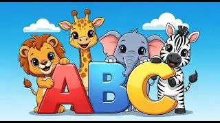ABC Animal Song | Learn A to Z with Cute Animals