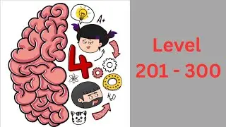 Brain Test 4 : Level 201 - 300. #braintest4 #braintest4answers #level201to300 