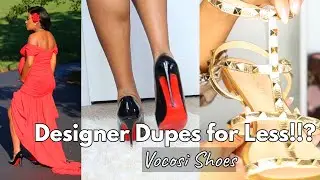 BOUJEE ON A BUDGET 2021 #1 | DESIGNER SHOE DUPES FOR LESS | VOCOSI SHOES | JERIKASYNCERE